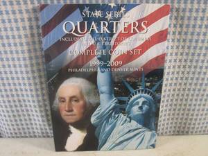 lot 270 image: (CNTR) State Series Quarters 1999-2009 Collectors Book Partialy Full