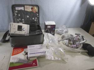 lot 306 image: (EC1) ResMed AirSense 10 Autoset For Her CPAP Machine with Accessories and Supplies - Was Hardly Used