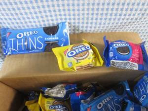 lot 351 image: (B-3) 56 Count Variety Pack Oreo Cookies Past Date