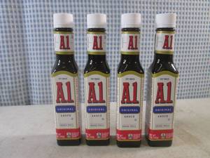 lot 392 image: (B-3) 4 Bottles A1 Original Sauce 5oz Best by June 2025