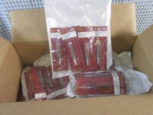 lot 416 image: (F-0) Case of 36 Outers .338, .35, .357 Calibers Rifle Bore Brushes - 6 inner bags of 6