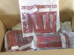 lot 417 image: (F-0) Case of 36 Outers .338, .35, .357 Calibers Rifle Bore Brushes - 6 inner bags of 6