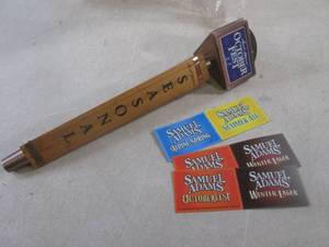 lot 460 image: (EW3) Sam Adams Seasonal Brew Beer Tap Handle with Inserts 14 New