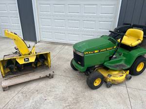 John Deere LX178 lawn Tractor & Snowblower