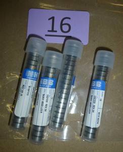 Lot of 72 NHBB SSRIF6632 SS Open Flange Bearing ID 316 - OD 38 - 18 Width
