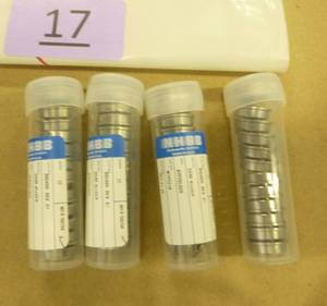 Lot of 48 - NHBB SSRF-4LL Open Flange Bearing 14 ID 58 OD