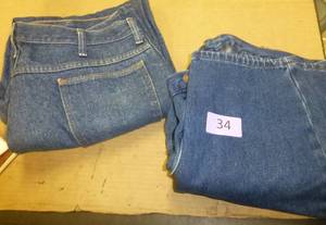 3 pair of mens jeans size 38x30, used