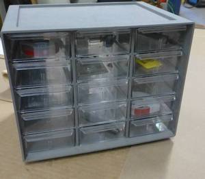 Parts organizer box
