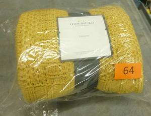 2 new Threshold brand throw blankets
