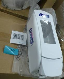 3 New Purell 8820-06 sanitizer dispensers, same as Gojo ADX-12
