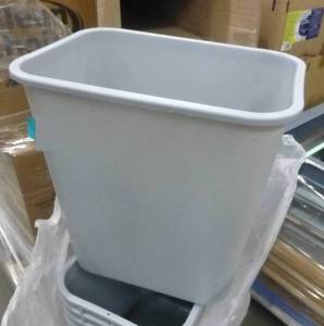 6 New - 28 qt waste baskets for the office