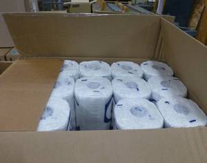 Case of 12 Clean Choice 2-ply hand towels