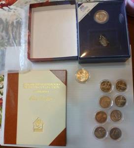 Sets of collectible quarters and dollar