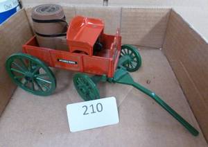 Cast iron McCormack Deering wagon