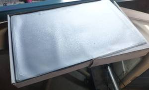 Box of 50 new Vinyl project folders 8-12x14 legal size