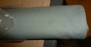 New Sage color Insulated linen shade 34x72
