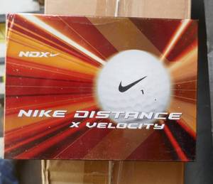 New case of 12 Nike x velocity golf balls
