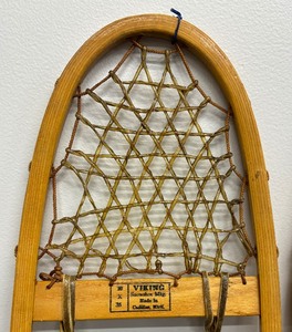 lot 34 image: Viking  Bob Maki Snow Shoes