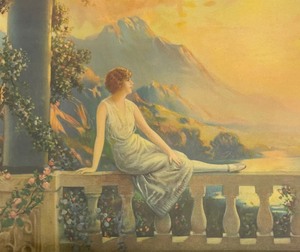 lot 164 image: Sunset Dreams Framed Print by R. Atkinson Fox