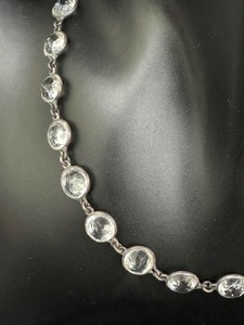 lot 173 image: Vintage Crystal Pool of Light Necklace and Bracelet Set