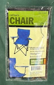 lot 186 image: Three Greatland Folding Captains Chairs