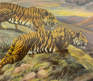 lot 189 image: On A Trail Framed Print by R. Atkinson Fox