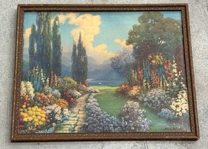 lot 66 image: Vintage Fox Print