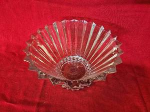 Rosenthal Blossom Crystal Glass Bowl Candy Dish