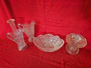 Beautiful Cut Glass Entertaining Ware