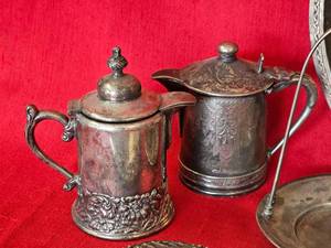 Victorian Silverplate Entertaining Service Ware