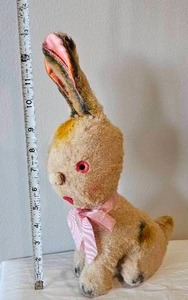 Vintage Plush Easter Bunny Toy Collection