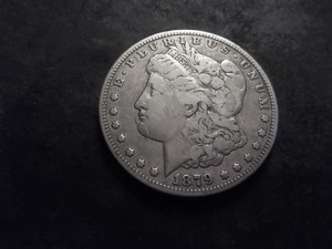 1879 CC Silver Morgan Dollar