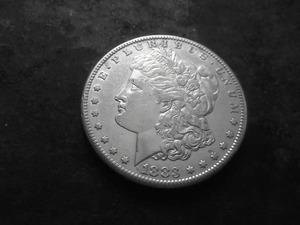 1883 S Silver Morgan Dollar