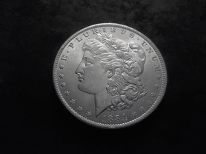 1884 O Silver Morgan Dollar