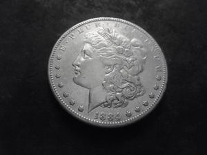 1884 S Silver Morgan Dollar