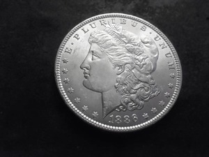 1886 Silver Morgan Dollar