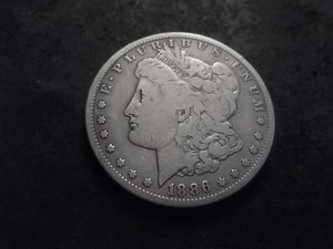 1886 S Silver Morgan Dollar