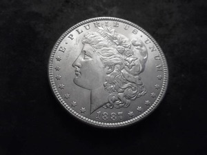 1887 Silver Morgan Dollar