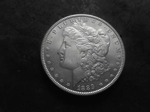 1889 Silver Morgan Dollar