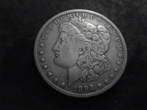 1892 S Silver Morgan Dollar