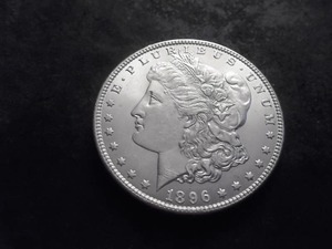 1896 Silver Morgan Dollar