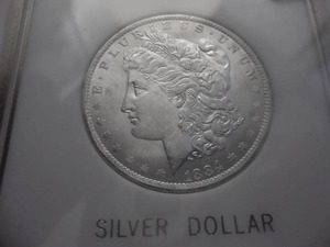 1884 O Silver Morgan Dollar