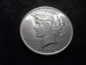 1922 Silver Peace Dollar
