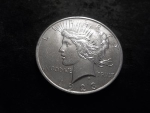 1923 D Silver Peace Dollar