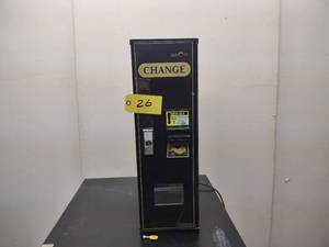 lot 26 image: American Changer Change Machine, Model AC1001