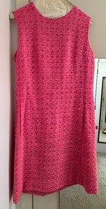 Vintage Wool Bright Pink Two Piece Wool Ensemble by Bardley