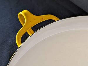 Large Dansk Enamel Paella Pan