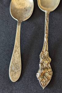 Vintage Sterling Silver Spoons