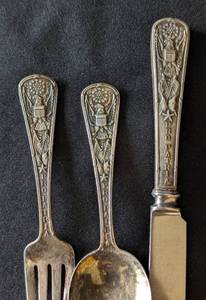 Pro Patria Sterling Silver Childrens Utensils