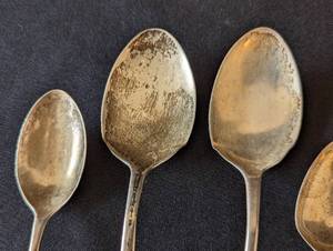 Vintage Sterling Silver Spoons